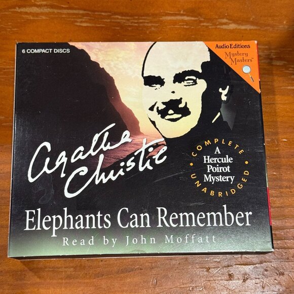 Agatha Christie "Elephants Can Remember" Audio CD Set - Picture 1 of 2
